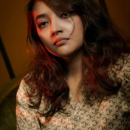 Aristo Cuban Half Sleeve Printed Shirts (Gold Pattern)