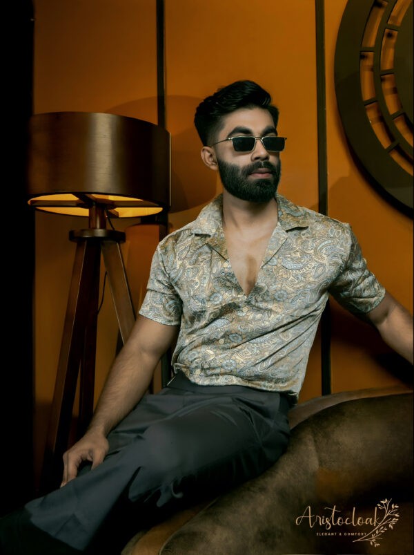 Aristo Cuban Half Sleeve Printed Shirts (Mix Pattern) - Image 2