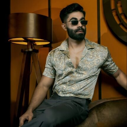 Alternative view of Aristo Cuban Half Sleeve Printed Shirts (Mix Pattern)