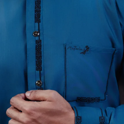 Aristo Premium Men's Panjabi (Blue)