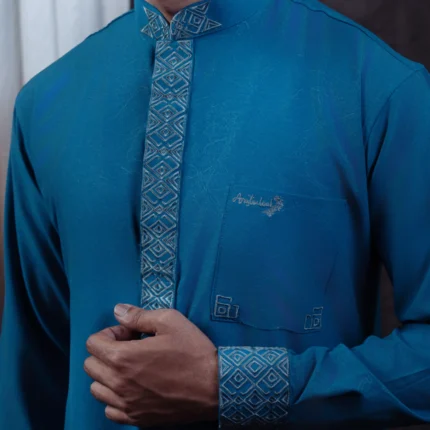 Aristo Nawab Men's Panjabi (Blue)