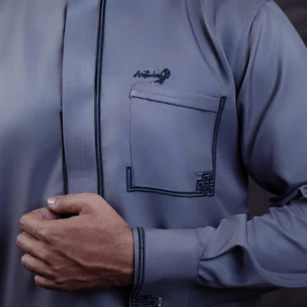 Aristo Elite Men's Panjabi (Grey)