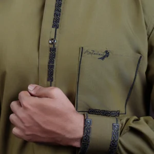 Aristo Premium Men's Panjabi (Olive)