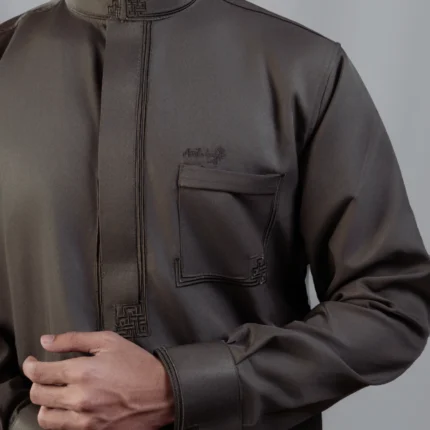 Aristo Elite Men's Panjabi (Mud)