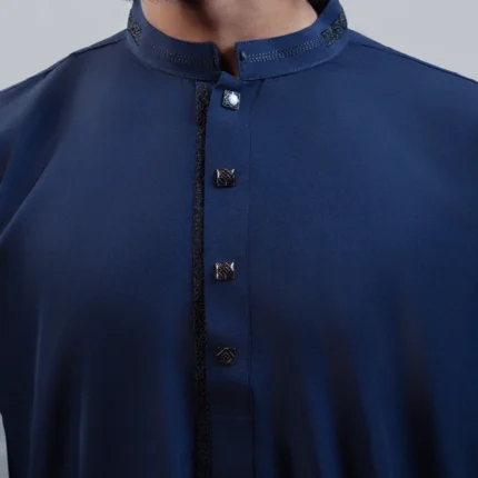 Aristo Men's Punjabi (Navy Blue)