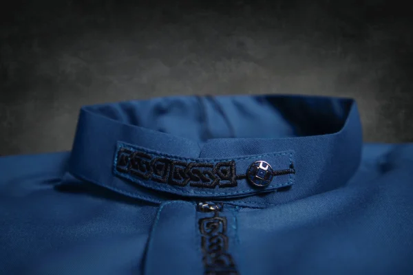 Aristo Premium Men's Panjabi (Blue) - Image 3