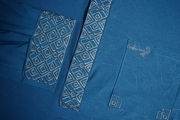 Aristo Nawab Men's Panjabi (Blue) - Image 2