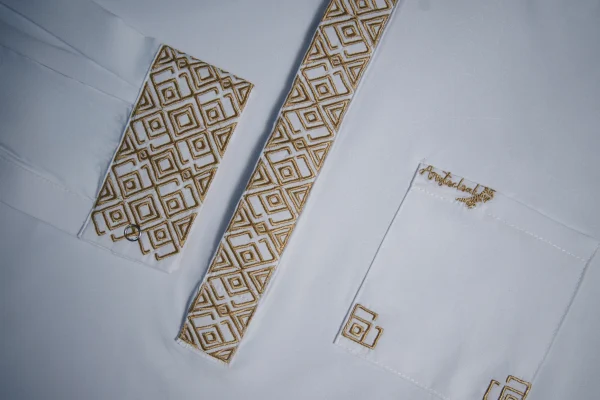 Aristo nawab men's panjabi (white) - Image 2