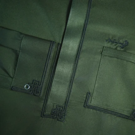 Alternative view of Aristo Elite Men's Panjabi (Bottle Green)