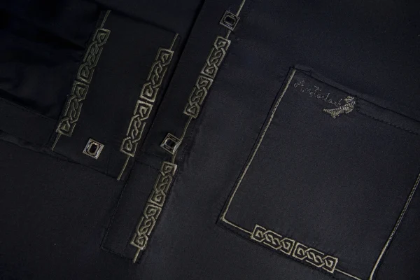 Aristo Premium Men's Panjabi (Black) - Image 2