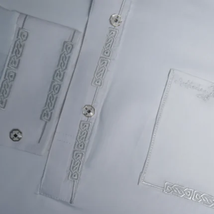 Alternative view of Aristo Premium Men's Panjabi (White)