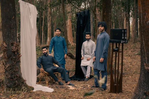 Aristo Sultani Men's Panjabi (Bottle Green) - Image 3