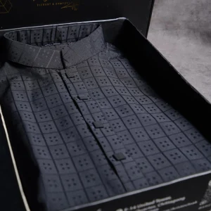 Aristo Regal Men's Panjabi & Pajama (Black)