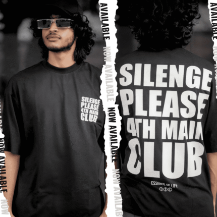 Drop Shoulder T-Shirt (Black)