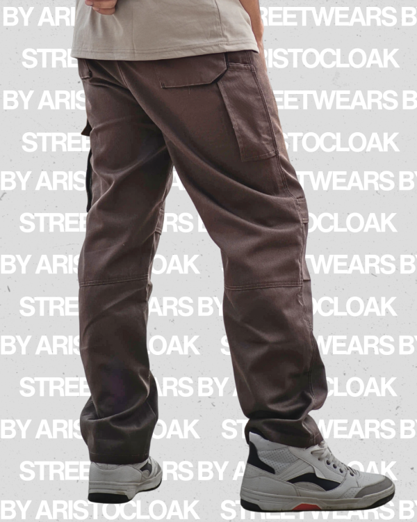 Aristo Cargo Baggy Pants (Brown) - Image 4