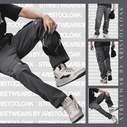 Alternative view of Aristo Cargo Baggy Pants (Grey)