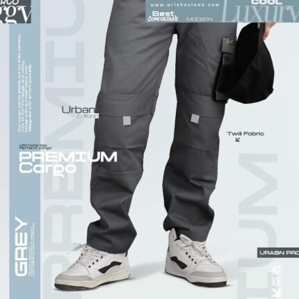 Aristo Cargo Baggy Pants (Grey)